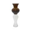 Vaza din sticla Brown Clear 50 cm Vaza din sticla Brown Clear 50 cm