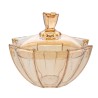 Bomboniera din sticla Amber cu capac 17 cm x 15 cm Bomboniera din sticla Amber cu capac 17 cm x 15 cm