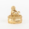 Cutie bijuterii din rasina Angel Gold 11 cm x 12 cm - Romantic Home