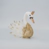 Lebada decor White Gold 27 cm x 22 cm x 28 cm Lebada decor White Gold 27 cm x 22 cm x 28 cm