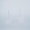 Set 2 ornamente brad Lebada 9 cm x 10 cm - Romantic Home Set 2 ornamente brad Lebada 9 cm x 10 cm - Romantic Home