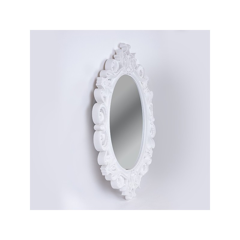 Oglinda perete White Baroque 59 cm x 78 cm - Romantic Home