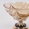 Fructiera din sticla Golden 29 cm x 13 cm - Romantic Home Fructiera din sticla Golden 29 cm x 13 cm - Romantic Home