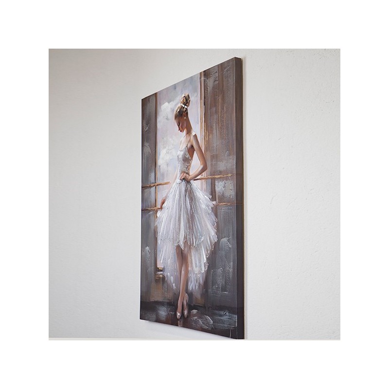 Tablou Canvas Standing Ballerina 70 cm x 100 cm - Romantic Home