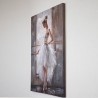 Tablou Canvas Standing Ballerina 70 cm x 100 cm - Romantic Home
