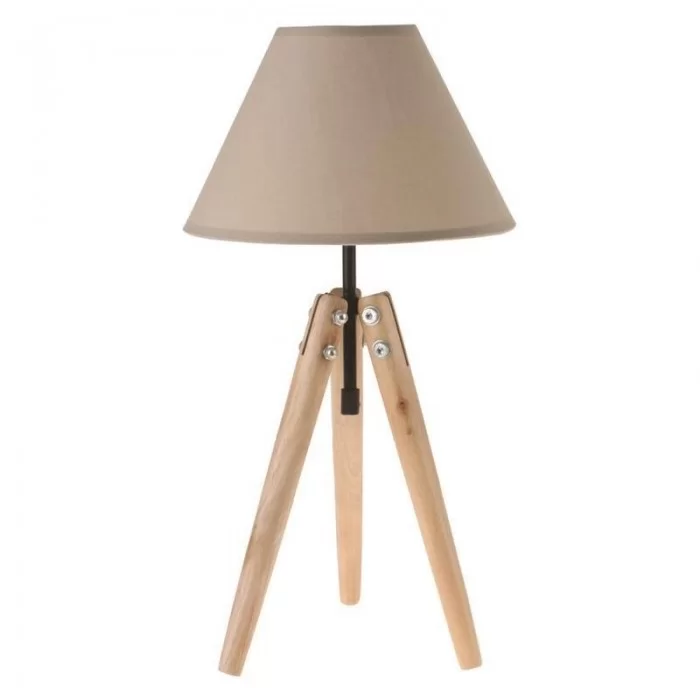 Veioza de masa Brown din lemn 22 x 44 Veioza de masa Brown din lemn 22 x 44