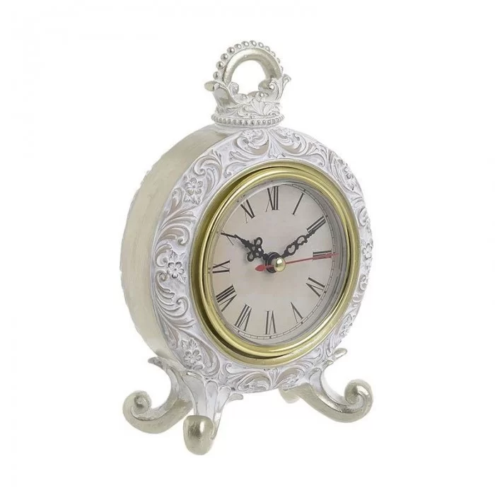 Ceas de masa Antique White 17cm Ceas de masa Antique White 17cm