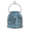 Felinar deco Antique Blue 15 x 15 x 14 cm-Felinare
