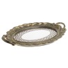 Tava cu oglinda Antique Golden 40 x 28 cm - Romantic Home Tava cu oglinda Antique Golden 40 x 28 cm - Romantic Home