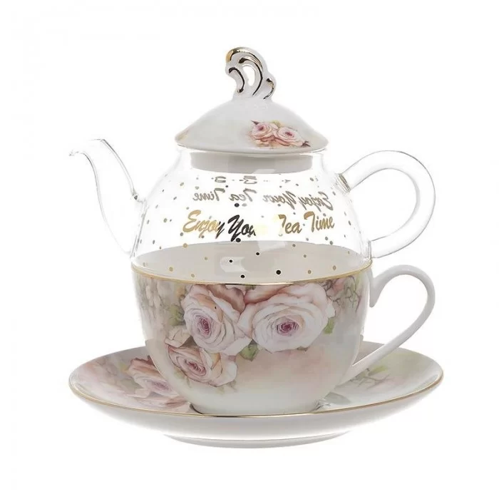 Set Ceasca si ceainic Romance Set Ceasca si ceainic Romance