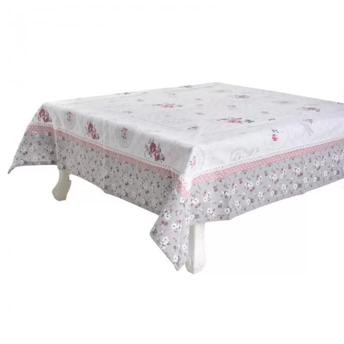 Fata de masa Floral design din bumbac 120 x 120 cm Fata de masa Floral design din bumbac 120 x 120 cm