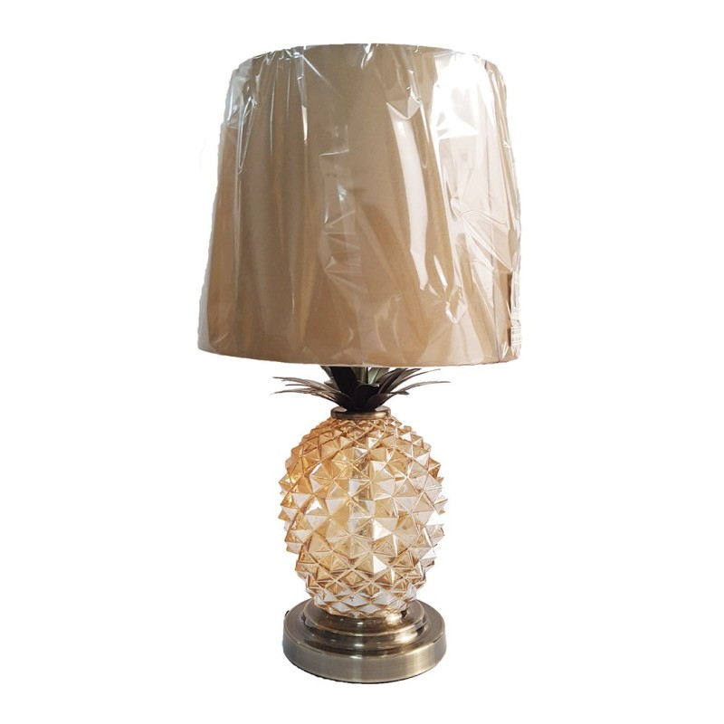 Veioza Pineapple crem 23cm x 23cm x 40cm - Romantic Home