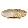 Platou din ceramica Golden 30cm x 30cm x 4cm-Platouri Platou din ceramica Golden 30cm x 30cm x 4cm-Platouri