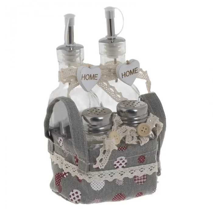 Set oliviera si cos textil Grey Set oliviera si cos textil Grey