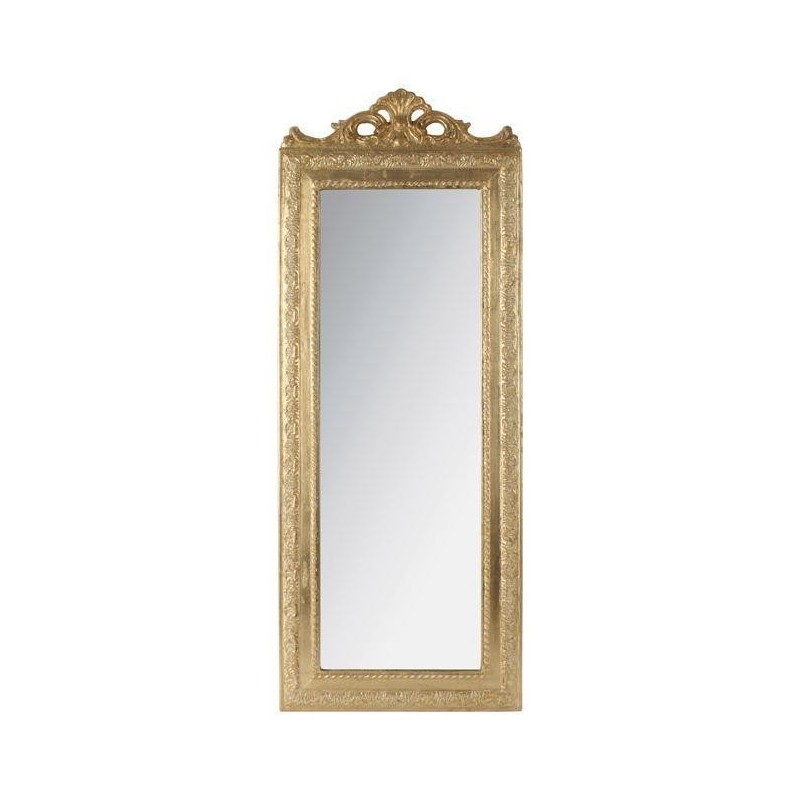 Oglinda din rasina Vintage Gold 35 x 2 x 90 cm - Romantic Home