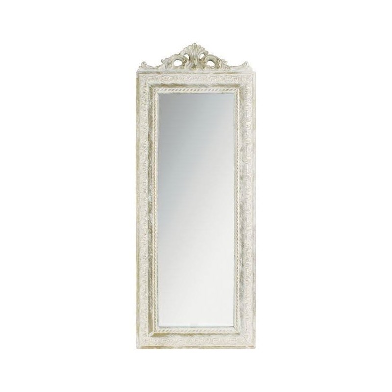 Oglinda din rasina Vintage White Gold 35 x 2 x 90 cm - Romantic Home Oglinda din rasina Vintage White Gold 35 x 2 x 90 cm - Romantic Home