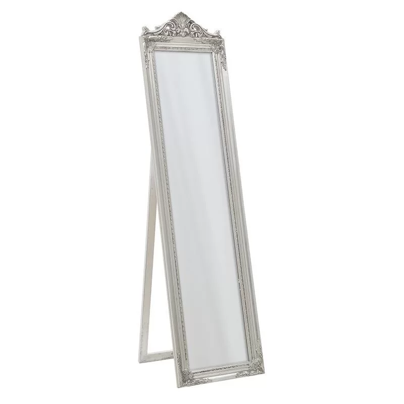 Oglinda de podea din rasina argintiu 40cm x 2cm x 162cm - 1