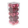 Set 20 globuri pentru brad Magic Red - Romantic Home Set 20 globuri pentru brad Magic Red - Romantic Home