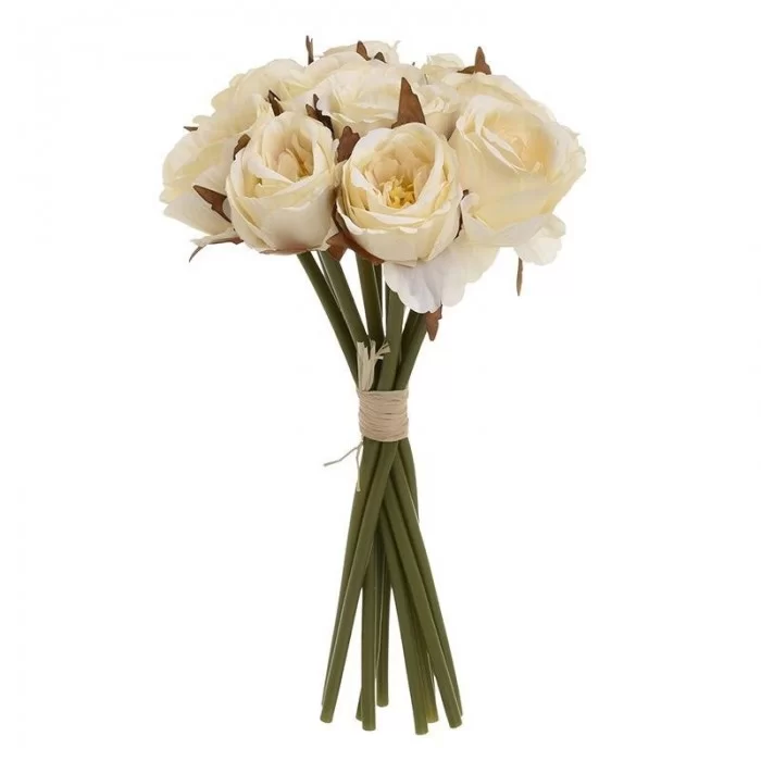 Buchet de trandafiri Creme Roses 24 cm Buchet de trandafiri Creme Roses 24 cm