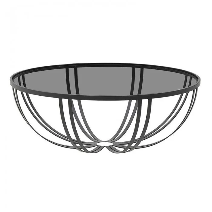 Masa de cafea Black Elegance 100cm x 100cm x 37cm Masa de cafea Black Elegance 100cm x 100cm x 37cm