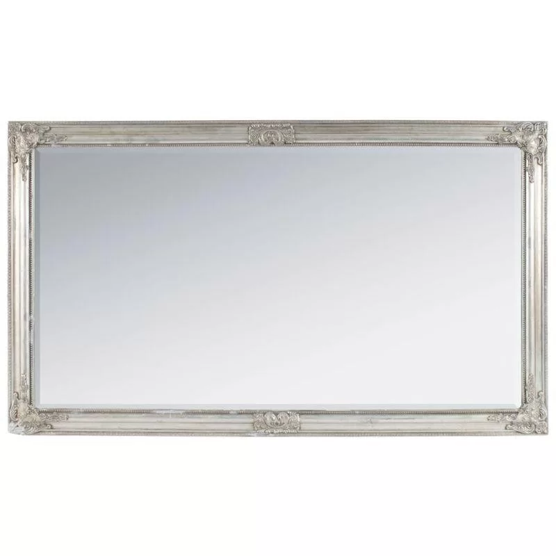 Oglinda de perete rasina Silver 82 x 142 cm - 1