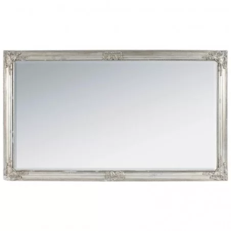 Oglinda de perete rasina Silver 82 x 142 cm