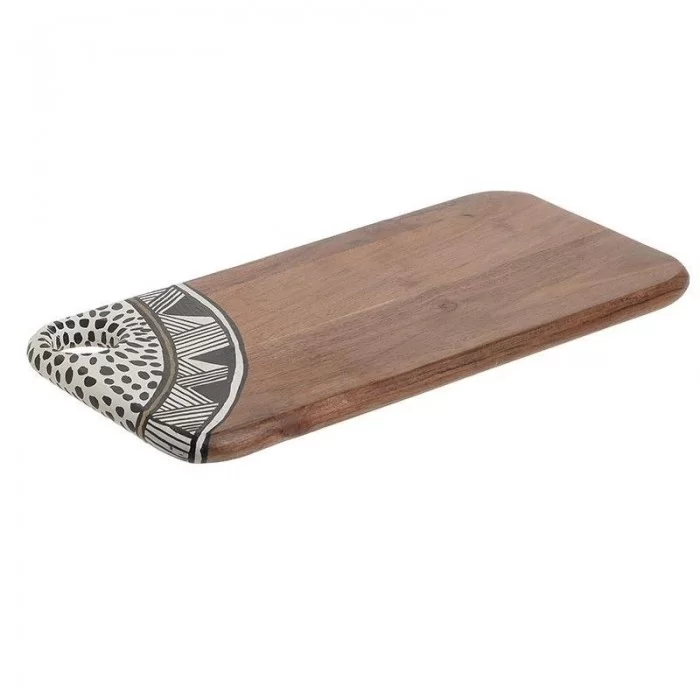 Tocator din lemn natural Acacia 30 x 17 x 1.5 cm Tocator din lemn natural Acacia 30 x 17 x 1.5 cm