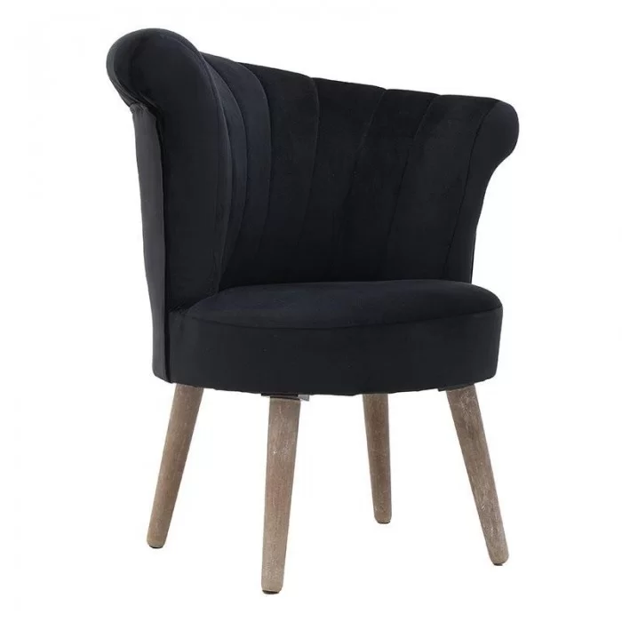 Fotoliu Royal Black Velvet Fotoliu Royal Black Velvet