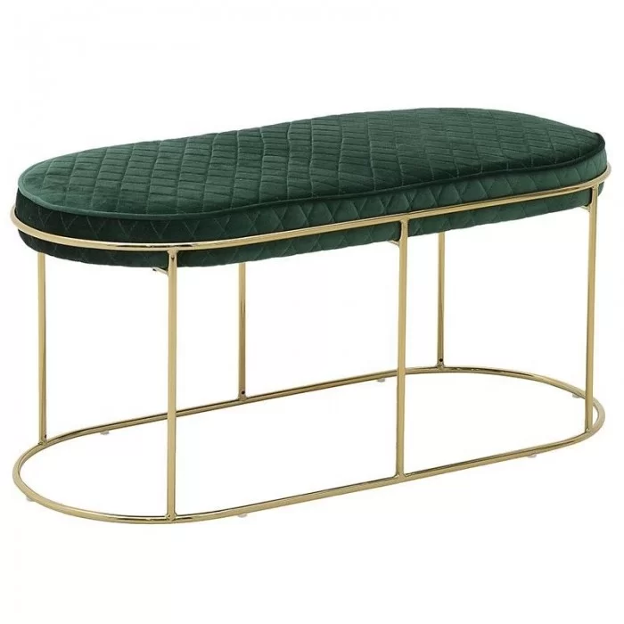 Bancheta Velvet Green Gold Bancheta Velvet Green Gold