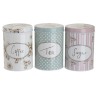 Set 3 cutii depozitare metalice Flowers Romantic-Alte accesorii Set 3 cutii depozitare metalice Flowers Romantic-Alte accesorii