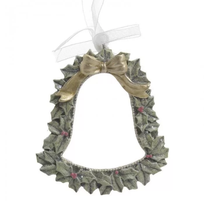 Set 4 Ornamente pom de Craciun din rasina 8 cm Set 4 Ornamente pom de Craciun din rasina 8 cm