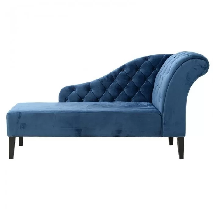Canapea Blue Velvet 170 cm x 90 cm x 60 cm Canapea Blue Velvet 170 cm x 90 cm x 60 cm