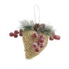 Set 6 ornament pentru brad Heart Gold H12 cm-Decoratiuni de Craciun Set 6 ornament pentru brad Heart Gold H12 cm-Decoratiuni de Craciun