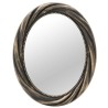 Oglinda ovala Luxurious Brown 58 x 73 cm - Romantic Home Oglinda ovala Luxurious Brown 58 x 73 cm - Romantic Home