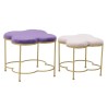 Set 2 taburete Pink Purple - Romantic Home Set 2 taburete Pink Purple - Romantic Home
