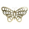 Decoratiune perete fluture metalic auriu 50 x 30 cm-Fluturi Decoratiune perete fluture metalic auriu 50 x 30 cm-Fluturi