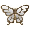 Decoratiune perete fluture cu oglinda Golden 34 x 7 x 26 cm - Romantic Home Decoratiune perete fluture cu oglinda Golden 34 x 7 x 26 cm - Romantic Home