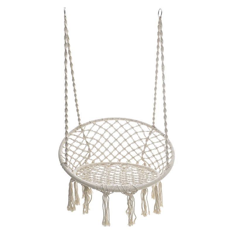Hamac Boho Crem 60cm x 80cm x 135cm - Romantic Home Hamac Boho Crem 60cm x 80cm x 135cm - Romantic Home