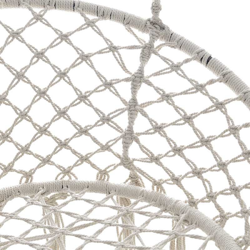 Hamac Boho Crem 60cm x 80cm x 135cm - Romantic Home Hamac Boho Crem 60cm x 80cm x 135cm - Romantic Home