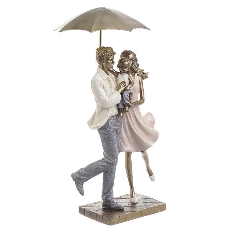 Figurina Family din rasina 16cm x 14cm x 30cm Figurina Family din rasina 16cm x 14cm x 30cm