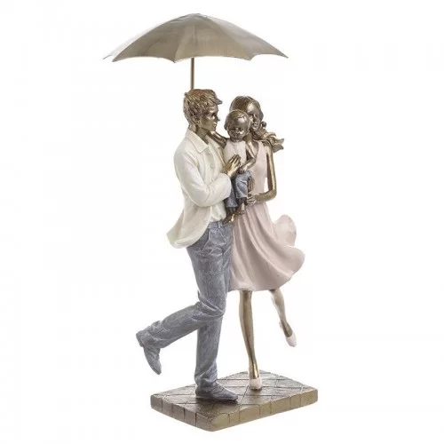 Figurina Family din rasina 16cm x 14cm x 30cm