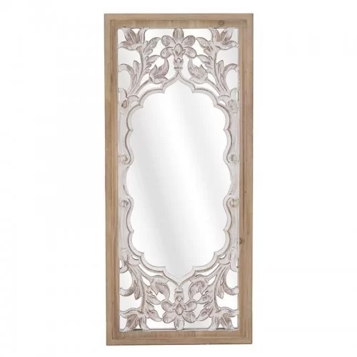 Oglinda decor Romantic din lemn 32cm x 3cm x 72cm - 1
