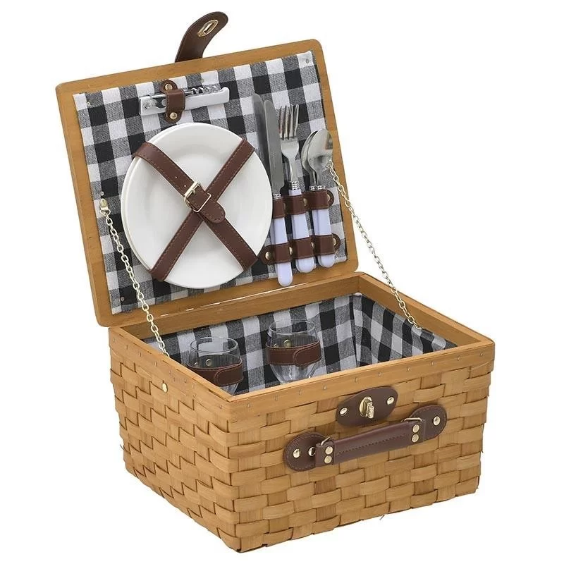Cos picnic Natural Beige 2 persoane Cos picnic Natural Beige 2 persoane
