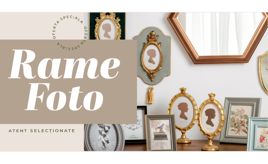 Ghid de stil: Cum să expui amintirile dragi folosind rame foto clasice și elegante