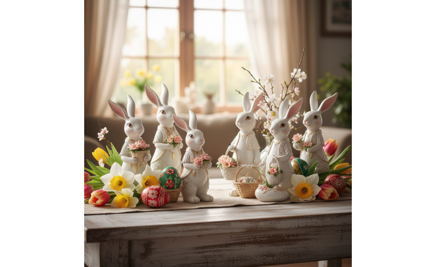 Top 10 Figurine și Iepurași de Paște pentru un decor plin de farmec în 2026